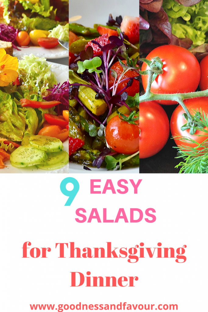 9 Easy Salads to add to Your Thanksgiving Dinner