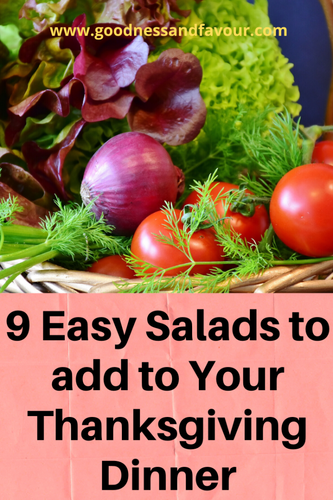 9 Easy Salads to add to Your Thanksgiving Dinner